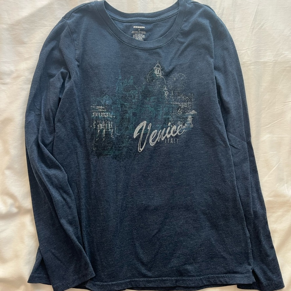 Venice graphic long sleeve tee
